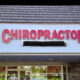 LED Red light up Chiropractor sign